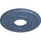 Ekena Millwork Bradford Ceiling Medallion (Canopies up to 6 5/8"), 12 1/2"OD x 3 7/8"ID x 3/4"P, Americana Crackle CM12BRAMC - alternate 4